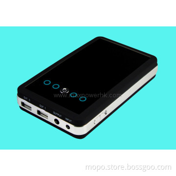 10000mAh 5/9/12V 2.1A, universal cell phone battery charger for mobile